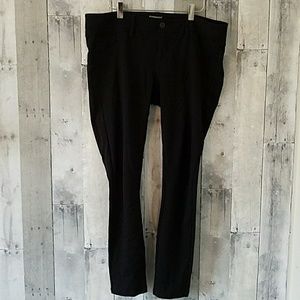 Express Skinny Stretch Black Pants